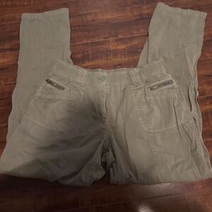 Women's Casual Tan Cargo Pants